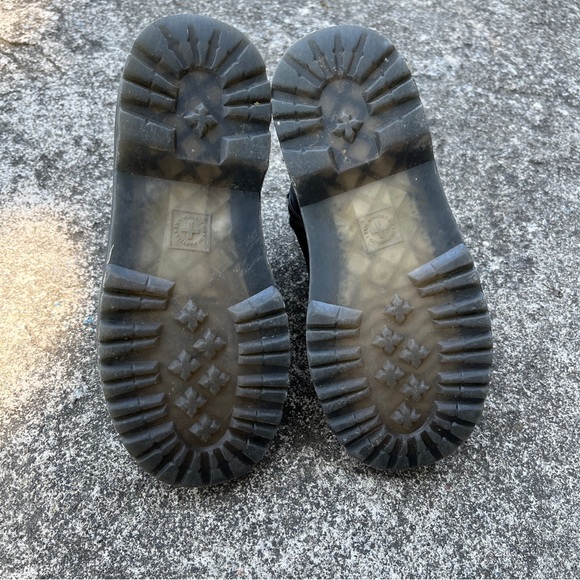 Doc Martens Youth 1460 Overlay Leather Boots - Size 2 - Picture 9 of 9